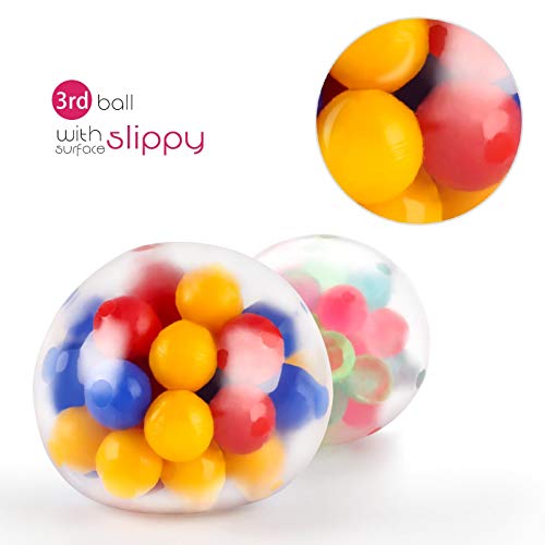 Fansteck 4pcs Pelota Antiestrés, Powerball, Fortalecedores de Mano, Juguetes Antiestrés, Bola Antiestrés, Squishy, Stress Reliever Alivia Estrés de Muñeca Mano Dedo para Adulto Niño Fluorescente Fansteck 4pcs Pelota Antiestrés, Powerball, Fortalecedores de Mano, Juguetes Antiestrés, Bola Antiestrés, Squishy, Stress Reliever Alivia Estrés de Muñeca Mano Dedo para Adulto Niño Fluorescente