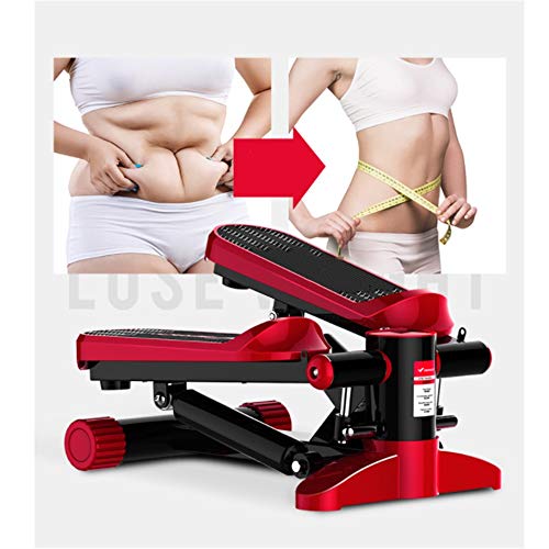 Fanuosuwr Steppers Populares Inteligente App Home Fitness Equipment Ultra silencioso Montaña Escalada Peso del Vientre Pérdida del Pedal de la máquina for Arriba y hacia Abajo Paso a Paso