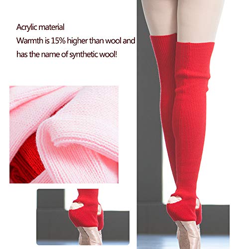 FANXQ Bailar Ballet Calentadores De La Pierna, El Patrón De Tejido De 68 Cm Es Un Clásico, Ideal para Ballet, Jazz, Tap Y Todo Tipo De Danza,Negro FANXQ Bailar Ballet Calentadores De La Pierna, El Patrón De Tejido De 68 Cm Es Un Clásico, Ideal para Ballet, Jazz, Tap Y Todo Tipo De Danza,Negro