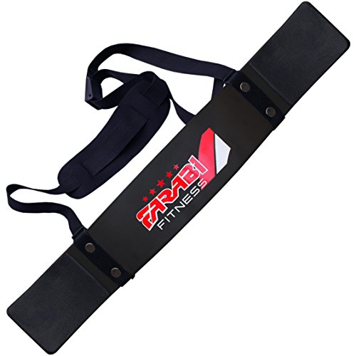 Farabi Arm Blaster Bicep isolater Bar Tricep Curl Bomber Fitness Gym Training by Farabi (Black)