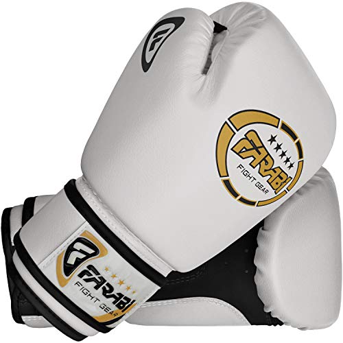 Farabi junior Starlux 4oz boxeo para niños. MMA, Muay Thai, kickboxing entrenamiento, saco de boxeo, gama de guantes para jóvenes