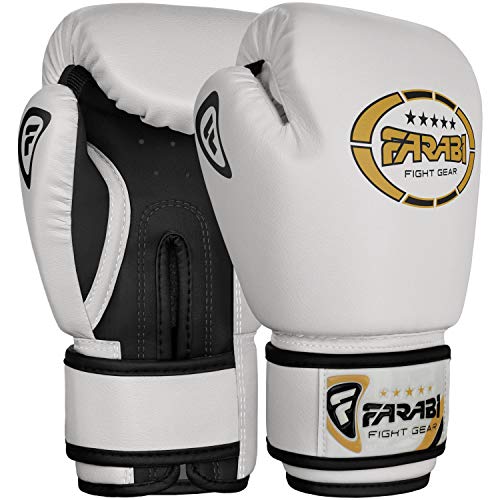 Farabi junior Starlux 4oz boxeo para niños. MMA, Muay Thai, kickboxing entrenamiento, saco de boxeo, gama de guantes para jóvenes