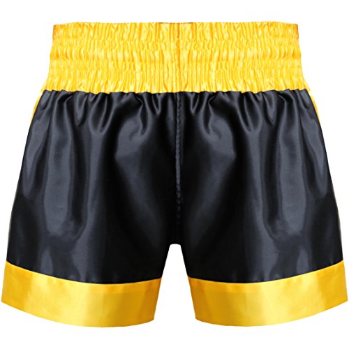 Farabi Muay Thai Short Kickboxing MMA Mix Martial Arts Training Short Boxing Trunk (S)