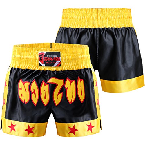 Farabi Muay Thai Short Kickboxing MMA Mix Martial Arts Training Short Boxing Trunk (S) Farabi Muay Thai Short Kickboxing MMA Mix Martial Arts Training Short Boxing Trunk (S)