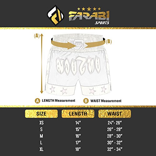 Farabi Muay Thai Short Kickboxing MMA Mix Martial Arts Training Short Boxing Trunk (S) Farabi Muay Thai Short Kickboxing MMA Mix Martial Arts Training Short Boxing Trunk (S)
