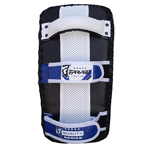 Farabi Thai Pad Kick Shield MMA Kickboxing Muay Thai Training Pad Arm Pad Strike Shield(Single Unit) (Blue/Black) Farabi Thai Pad Kick Shield MMA Kickboxing Muay Thai Training Pad Arm Pad Strike Shield(Single Unit) (Blue/Black)