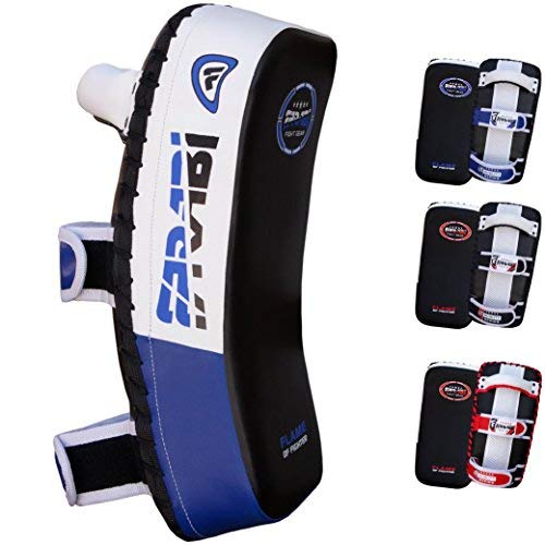 Farabi Thai Pad Kick Shield MMA Kickboxing Muay Thai Training Pad Arm Pad Strike Shield(Single Unit) (Blue/Black) Farabi Thai Pad Kick Shield MMA Kickboxing Muay Thai Training Pad Arm Pad Strike Shield(Single Unit) (Blue/Black)