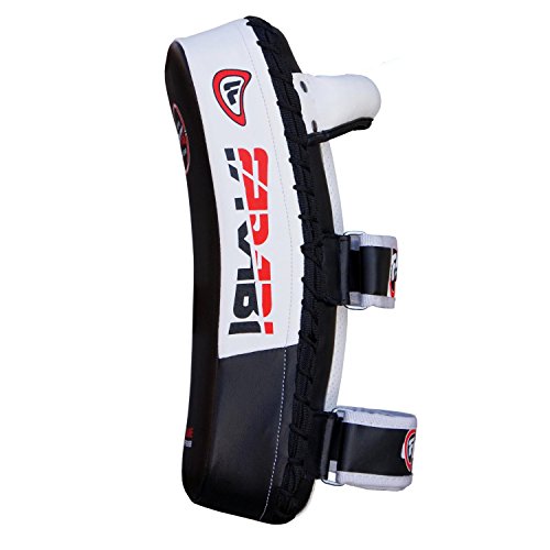 Farabi Thai Pad Kick Shield MMA Kickboxing Muay Thai Training Pad Arm Pad Strike Shield(Single Unit) (White/Black) Farabi Thai Pad Kick Shield MMA Kickboxing Muay Thai Training Pad Arm Pad Strike Shield(Single Unit) (White/Black)