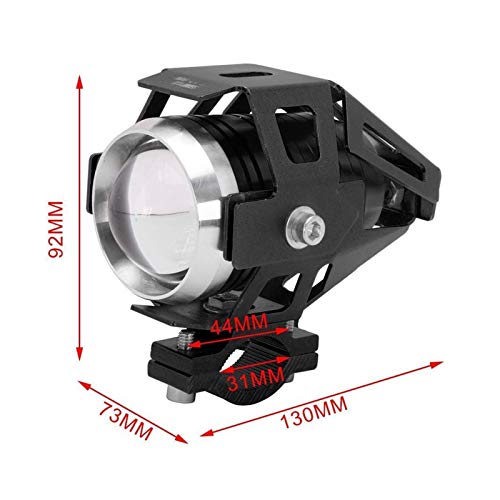 Faros de la Motocicleta CREE U5 DRL Niebla Lámparas de conducción Luces Luces de señal Fog Fog Punto LUZ 12V 125W 3000LMW U5 DRL Stud Street Bike (Color : 2PCS) Faros de la Motocicleta CREE U5 DRL Niebla Lámparas de conducción Luces Luces de señal Fog Fog Punto LUZ 12V 125W 3000LMW U5 DRL Stud Street Bike (Color : 2PCS)