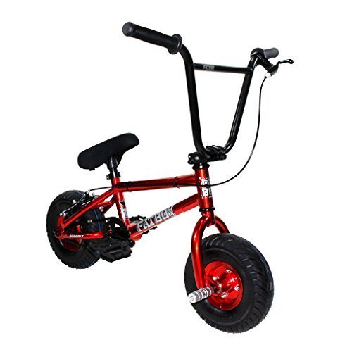 Fatboy Mini BMX Bicycle Freestyle Bike Fat Tires Candy Red Assault PRO by FatBoy Mini BMX
