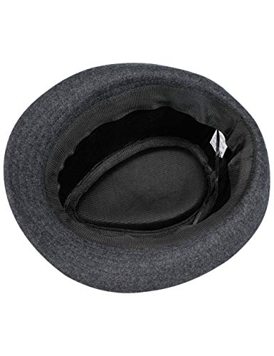 FBBULES Elegante Sombrero de Jazz Sombrero Fieltro Panamá ala Ancha Hat Fedora Sombreros de Sombrerera Sombreros de Vestir Trilby Cap para Viaje Fiesta Boda Viaje de Hombres Mujers