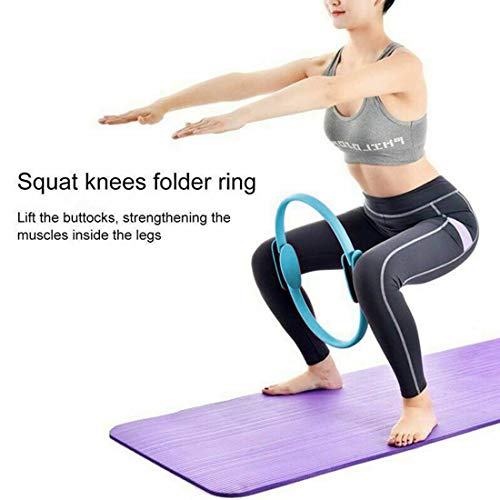 FBSPORT Anillo de Pilates Yoga Ring Magic Fitness Circle con asaentrenamiento Equipo de Resistencia Workout Gym Entrenamiento 38cm