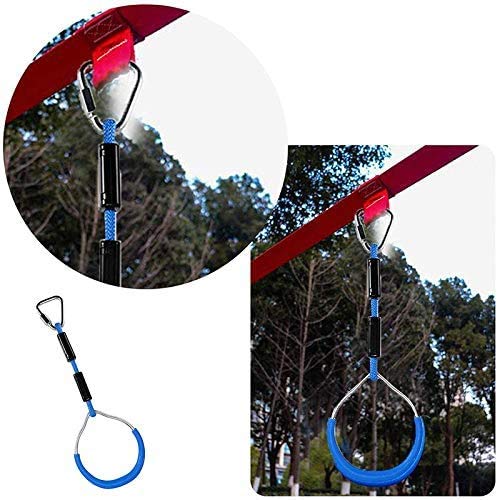 FBSPORT Anillos De La Gimnasia para Niños de Aire Libre, Juegos de Juegos Equipos de Patio al Aire Libre para, Anillo de Escalada, Anillo para Niños FBSPORT Anillos De La Gimnasia para Niños de Aire Libre, Juegos de Juegos Equipos de Patio al Aire Libre para, Anillo de Escalada, Anillo para Niños