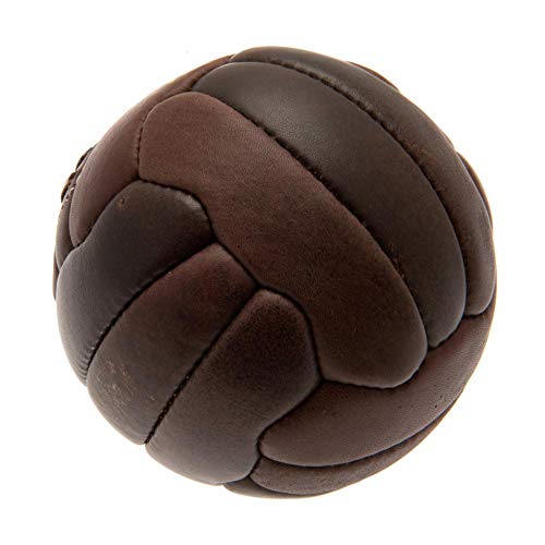 FCB FC Barcelona - Balón oficial modelo retro Heritage tamaño mini (Talla 1) (Marrón) FCB FC Barcelona - Balón oficial modelo retro Heritage tamaño mini (Talla 1) (Marrón)