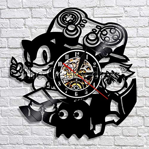 fdgdfgd Classic CD Record Decoration Reloj de Pared clÔsico con Logo de Juego Reloj de Disco de Vinilo | Grabar decoración de Luces de Halloween fdgdfgd Classic CD Record Decoration Reloj de Pared clÔsico con Logo de Juego Reloj de Disco de Vinilo | Grabar decoración de Luces de Halloween