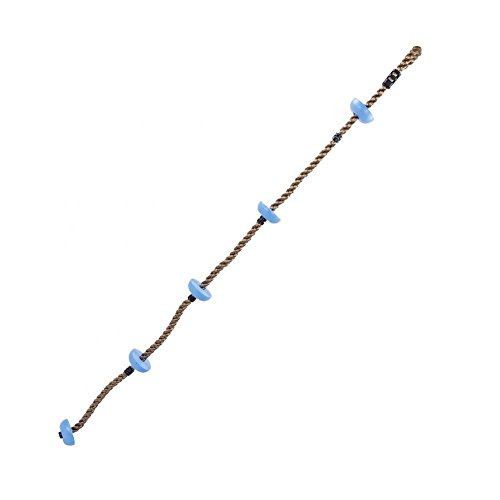 Fdit 1,8 m Escalada Cuerda Columpio con Plataformas Cinco Anudadas Disco Cuerda Cuerda Niños Deportes Al Aire Libre Equipo de Entrenamiento para Niños(Azul) Fdit 1,8 m Escalada Cuerda Columpio con Plataformas Cinco Anudadas Disco Cuerda Cuerda Niños Deportes Al Aire Libre Equipo de Entrenamiento para Niños(Azul)