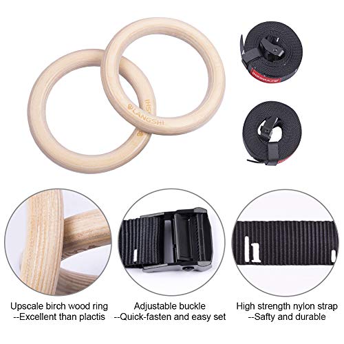 FDYD 1 par de 28mm / 32mm Profesional Aptitud del Ejercicio de Madera Anillas de Gimnasia Home & Gym Cruz de Ajuste del Ejercicio Muscular Pull ups ups y Salsas,1 Lot 32mm FDYD 1 par de 28mm / 32mm Profesional Aptitud del Ejercicio de Madera Anillas de Gimnasia Home & Gym Cruz de Ajuste del Ejercicio Muscular Pull ups ups y Salsas,1 Lot 32mm