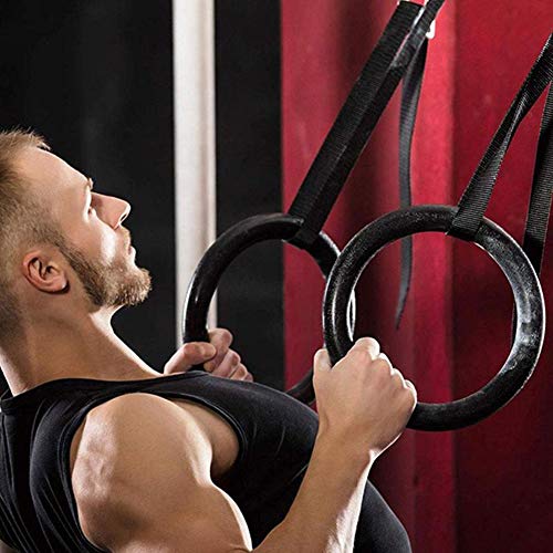 FDYD ABS Ejercicio gimnástico de la Aptitud de los Anillos Ejercicio de la Gimnasia Crossfit Pull ups Muscular Ups Entrenamiento para Gimnasio en casa