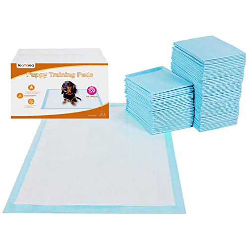 FEANDREA 100 Unidades Empapadores Toallitas Pañales Almohadillas de Entrenamiento para Mascotas Absorbente 90 x 60 cm PTD90B FEANDREA 100 Unidades Empapadores Toallitas Pañales Almohadillas de Entrenamiento para Mascotas Absorbente 90 x 60 cm PTD90B