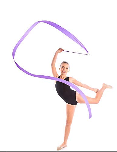 Febbya Danza Cinta, Gimnasias Rítmicas 6 Piezas 2 Metros Cintas de Gimnasia Rítmica para niños Baile artístico, Giro de bastón, Gimnasia, Entrenamiento, Actividades Divertidas Febbya Danza Cinta, Gimnasias Rítmicas 6 Piezas 2 Metros Cintas de Gimnasia Rítmica para niños Baile artístico, Giro de bastón, Gimnasia, Entrenamiento, Actividades Divertidas
