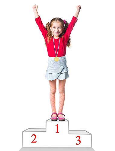 Febbya Medallas para Niños,Medallitas Juguetito de Plástico 30 Piezas Ganadores Medallas Oro Mini Olimpiadas con Cordón para Juegos Fiestas Infantiles Prizzes Regalos Premios 4CM