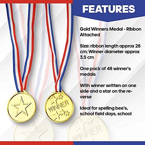 Febbya Medallas para Niños,Medallitas Juguetito de Plástico 30 Piezas Ganadores Medallas Oro Mini Olimpiadas con Cordón para Juegos Fiestas Infantiles Prizzes Regalos Premios 4CM