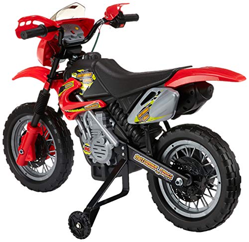 FEBER 6V Motorbike Cross, 400F, 6 V, Color Negro, Gris, Rojo, Amarillo (Famosa 800011250) FEBER 6V Motorbike Cross, 400F, 6 V, Color Negro, Gris, Rojo, Amarillo (Famosa 800011250)