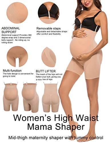 FeelinGirl Premamá Faja Pantalón Reductora Lumbar sin Costura Corsé Adelgazar Barriga Gluteos Abdominal con Hebilla Soporte con Fuerza Grande LIMAX-3D Print FeelinGirl Premamá Faja Pantalón Reductora Lumbar sin Costura Corsé Adelgazar Barriga Gluteos Abdominal con Hebilla Soporte con Fuerza Grande LIMAX-3D Print