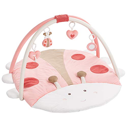 Fehn - Manta de actividades para bebé, redonda, 3D multicolor Käfer Fehn - Manta de actividades para bebé, redonda, 3D multicolor Käfer
