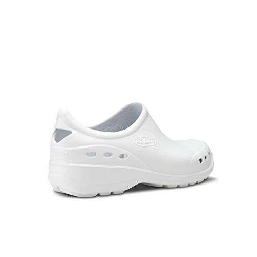 Feliz Caminar - Flotantes Shoes, Zapato Sanitario, Blanco, 39 EU