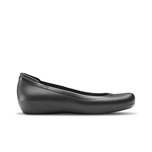 Feliz Caminar - Zapatos Manoletina Negro, 38