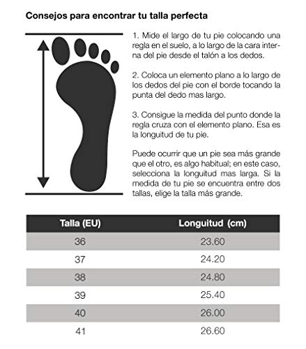 Feliz Caminar - Zapatos Manoletina Negro, 38 Feliz Caminar - Zapatos Manoletina Negro, 38