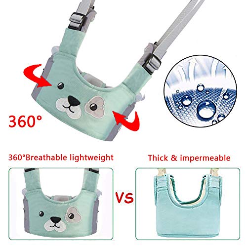 Felly Arnes Bebes, Ajustable Arnés de Seguridad Bebe con Hebilla de Seguridad, Toddler Walking Assistant, Transpirable Cinturón de Andador, Arnés de Bebe a Pie de Caminado Aprendizaje Chaleco (verde) Felly Arnes Bebes, Ajustable Arnés de Seguridad Bebe con Hebilla de Seguridad, Toddler Walking Assistant, Transpirable Cinturón de Andador, Arnés de Bebe a Pie de Caminado Aprendizaje Chaleco (verde)