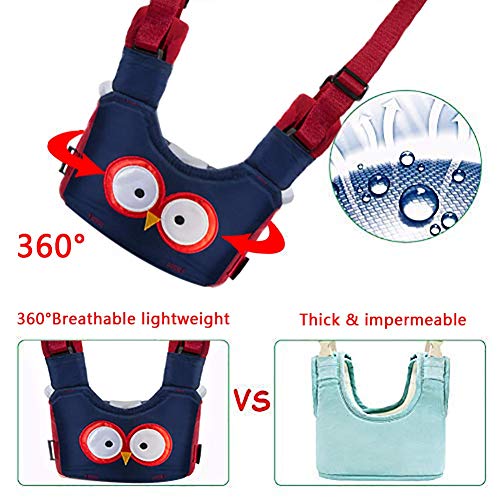 Felly Arnés de Seguridad para Caminar Ajustable Arnés de Bebe a Pie de Caminado Aprendizaje Chaleco Arneses para Niños Andador Arnés Tirantes Con Correa y Hebilla de Bebé Protección 8-24 meses, (azul) Felly Arnés de Seguridad para Caminar Ajustable Arnés de Bebe a Pie de Caminado Aprendizaje Chaleco Arneses para Niños Andador Arnés Tirantes Con Correa y Hebilla de Bebé Protección 8-24 meses, (azul)