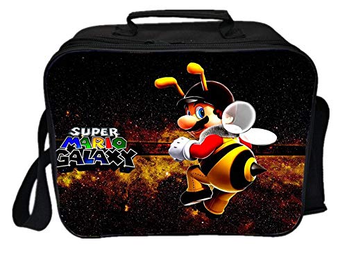 FENGHU Mochila de Dibujos Mario Bolsa de Almuerzo Super Mario Hermosa Caja de Almuerzo portátil de Viaje Estudiantes Hombres Mujeres niños niñas contenedor de Aislamiento más Fresco FENGHU Mochila de Dibujos Mario Bolsa de Almuerzo Super Mario Hermosa Caja de Almuerzo portátil de Viaje Estudiantes Hombres Mujeres niños niñas contenedor de Aislamiento más Fresco