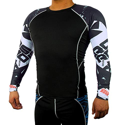 FENGSHUAI Ropa Deportiva, cómoda y Transpirable, Ropa de Yoga para Hombres, Ropa Deportiva súper elástica, Adecuada para Hombres (Negro)