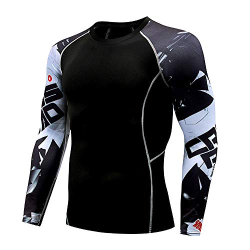 FENGSHUAI Ropa Deportiva, cómoda y Transpirable, Ropa de Yoga para Hombres, Ropa Deportiva súper elástica, Adecuada para Hombres (Negro)