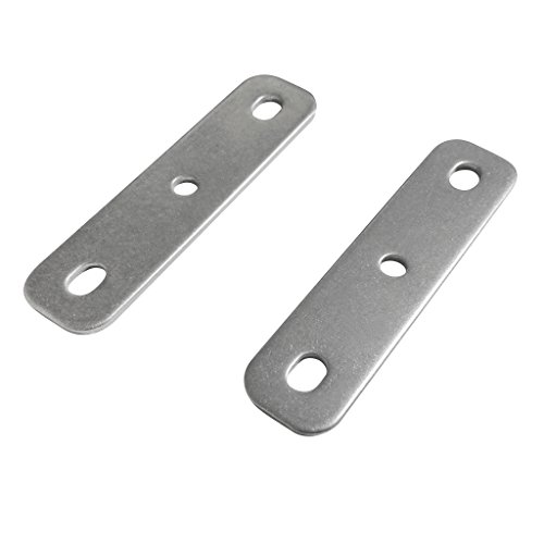 Fenteer 2 Unidades Placas de Montaje de Soporte de Motor de Kayak + 4 x Tornillos de Acero Inoxidable Duradero de Usar