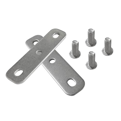 Fenteer 2 Unidades Placas de Montaje de Soporte de Motor de Kayak + 4 x Tornillos de Acero Inoxidable Duradero de Usar