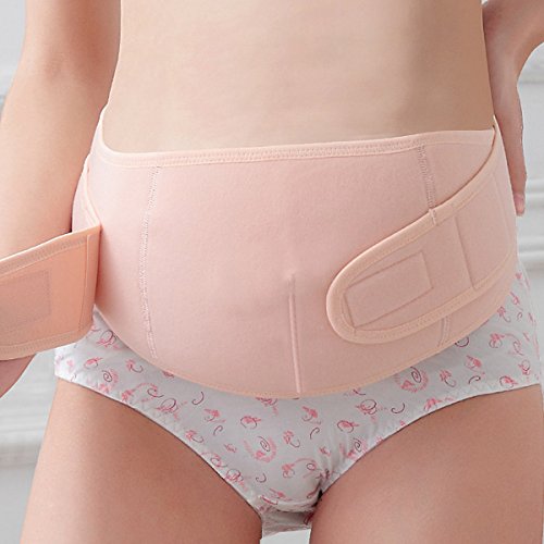 FEOYA - Faja Banda Premama Cinturón para Mujeres Embarazadas de Maternidad del Vientre Transpirable Cesárea Apoyo Postparto Prenatal Reductora - XL