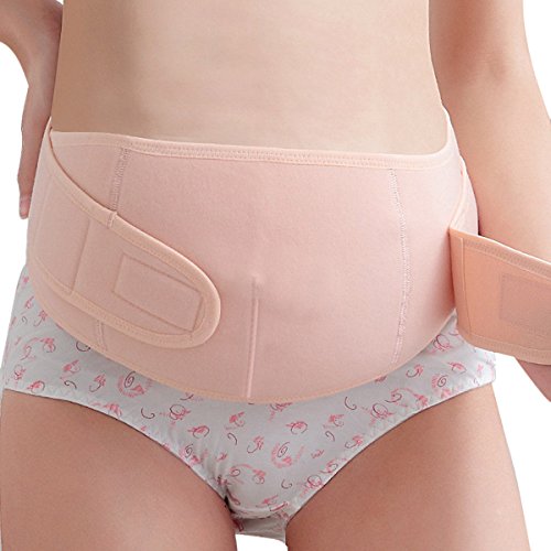 FEOYA - Faja Banda Premama Cinturón para Mujeres Embarazadas de Maternidad del Vientre Transpirable Cesárea Apoyo Postparto Prenatal Reductora - XL