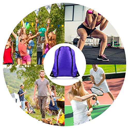 FEPITO 22pcs Bolsa Mochila Cordones Cadena Mochila Bolsa de Asas a Granel Bolsa de Cincha Bolsas Deportivas para Gimnasio Viajar (16Colors) FEPITO 22pcs Bolsa Mochila Cordones Cadena Mochila Bolsa de Asas a Granel Bolsa de Cincha Bolsas Deportivas para Gimnasio Viajar (16Colors)