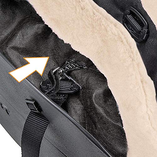 Ferplast Bolso para Perros with-ME Winter, EVA, Suave plástico de Goma con Revestimiento de ecopiel, Asas Regulables, Correa de Seguridad incluida, 21.5 x 43.5 x h 27 cm, Negro Ferplast Bolso para Perros with-ME Winter, EVA, Suave plástico de Goma con Revestimiento de ecopiel, Asas Regulables, Correa de Seguridad incluida, 21.5 x 43.5 x h 27 cm, Negro
