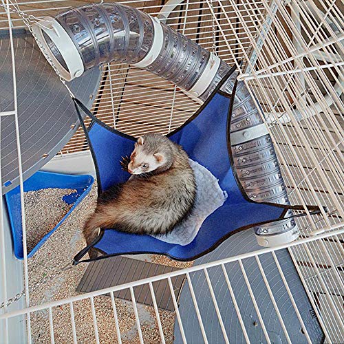Ferplast Jaula Grande para Hurones FURET XL, Tres Niveles con Accesorios, Hamaca y Tubos para Hurones, Estructura de Alambre Pintado Gris con columnas y cubeta de plástico, 80 x 75 x h 86,5 cm Ferplast Jaula Grande para Hurones FURET XL, Tres Niveles con Accesorios, Hamaca y Tubos para Hurones, Estructura de Alambre Pintado Gris con columnas y cubeta de plástico, 80 x 75 x h 86,5 cm