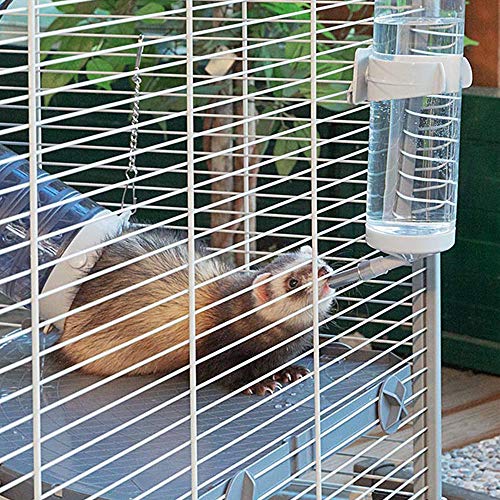 Ferplast Jaula para Hurones FURET Tower, Estructura Vertical en Varios Pisos, Ruedas y Accesorios incluidos, Alambre Pintado Gris y plástico, 75 x 80 x h 161 cm Ferplast Jaula para Hurones FURET Tower, Estructura Vertical en Varios Pisos, Ruedas y Accesorios incluidos, Alambre Pintado Gris y plástico, 75 x 80 x h 161 cm