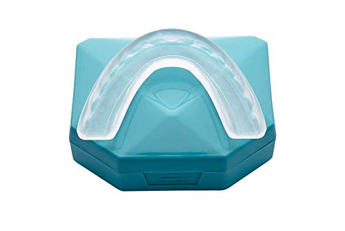 Férula Dental Placa de Descarga Nocturna Protector Bucal para dormir anti Bruxismo Rechinar los dientes y los Trastornos del ATM