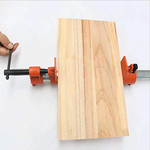 Festnight 4 paquetes de abrazaderas de tubo de encolado de madera de 1/2 '', hierro fundido profesional para trabajo pesado Festnight 4 paquetes de abrazaderas de tubo de encolado de madera de 1/2 '', hierro fundido profesional para trabajo pesado