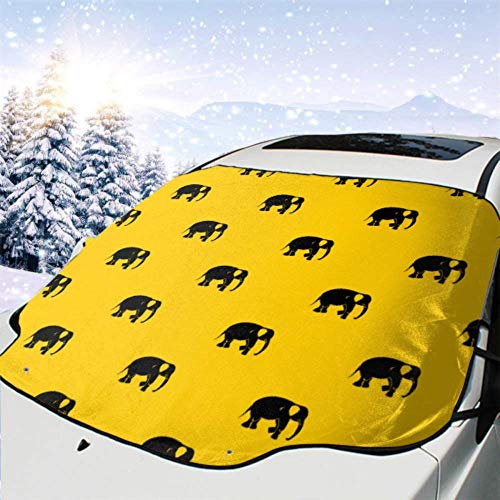 FETEAM Visera de sombrilla automática para Parabrisas Delantero Impermeable Ele-PH-Ant Patrón Repetir Geométrico Protector protección FETEAM Visera de sombrilla automática para Parabrisas Delantero Impermeable Ele-PH-Ant Patrón Repetir Geométrico Protector protección