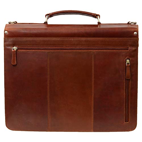 FEYNST Maletín de piel para portátil de 15,6 pulgadas, para hombre FEYNST Maletín de piel para portátil de 15,6 pulgadas, para hombre