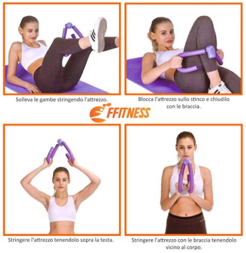 FFitness Thigh Master, Mujer, Azul Celeste, Talla única FFitness Thigh Master, Mujer, Azul Celeste, Talla única